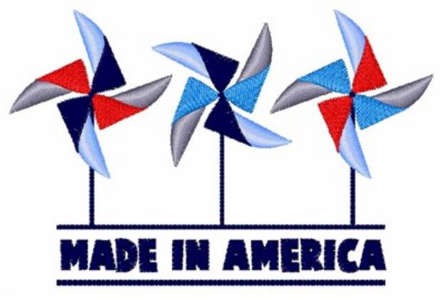 Picture of Made In America Machine Embroidery Design