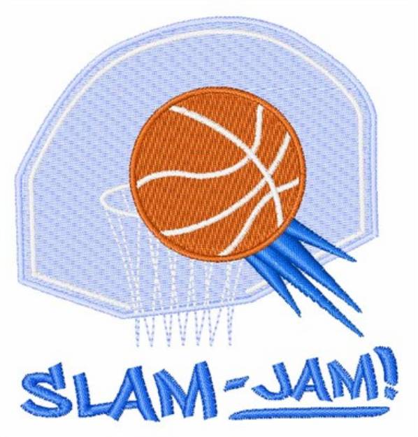 Picture of Slam Jam Machine Embroidery Design