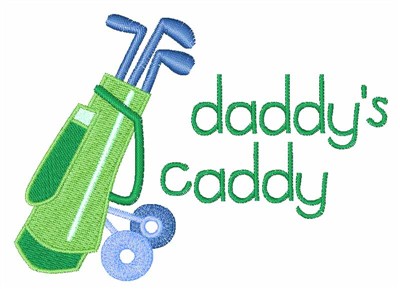 Daddys Caddy Machine Embroidery Design