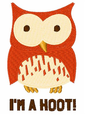 Hoot Owl Machine Embroidery Design