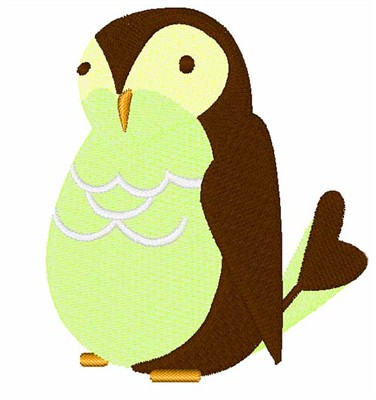 Wise Owl Machine Embroidery Design