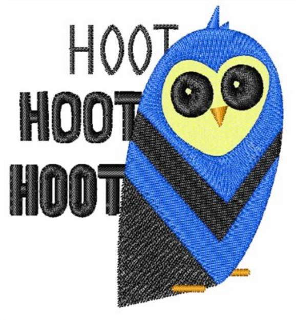Picture of Hoot Owl Machine Embroidery Design