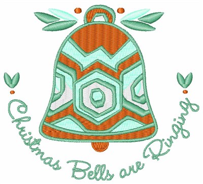 Bells Are Ringing Machine Embroidery Design