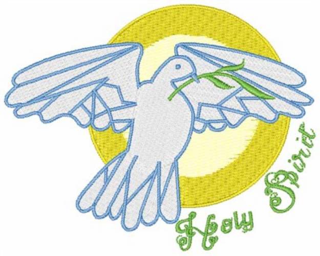 Picture of Holy Spirit Machine Embroidery Design