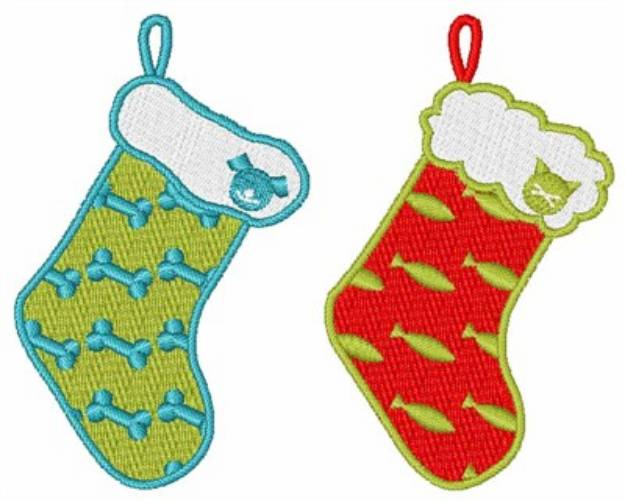 Picture of Pet Stockings Machine Embroidery Design