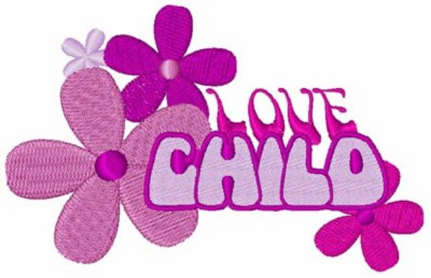 Picture of Love Child Machine Embroidery Design