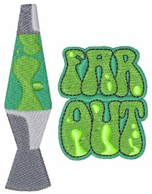 Picture of Far Out Machine Embroidery Design