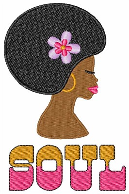 Soul Woman  Machine Embroidery Design
