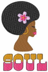 Picture of Soul Woman  Machine Embroidery Design