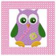 Picture of Lacy Owl Cute Machine Embroidery Design
