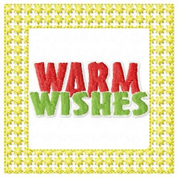 Picture of Lacy Warm Wishes Machine Embroidery Design
