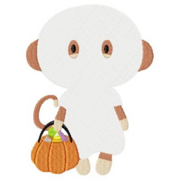 Picture of Ghost Monkey Machine Embroidery Design