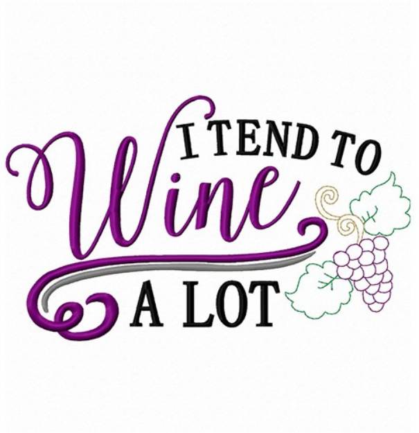 Picture of Tend to Wine Machine Embroidery Design