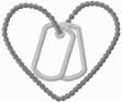 Picture of Heart Tags Machine Embroidery Design