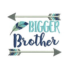 Bigger Brother Machine Embroidery Design
