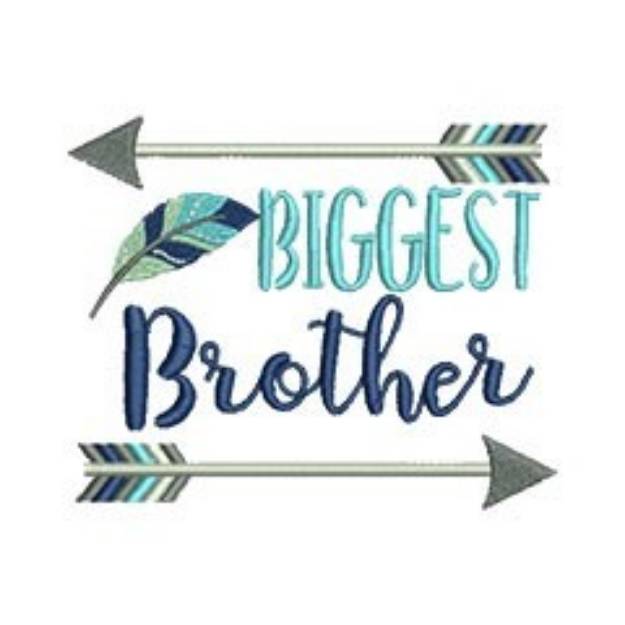 Picture of Biggest Brother Machine Embroidery Design