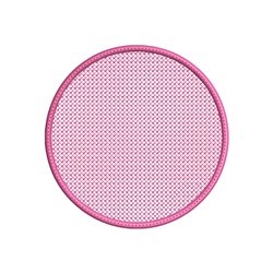 Embossed Circle Machine Embroidery Design