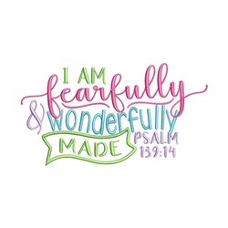 Fearfully and Wonderfully Machine Embroidery Design