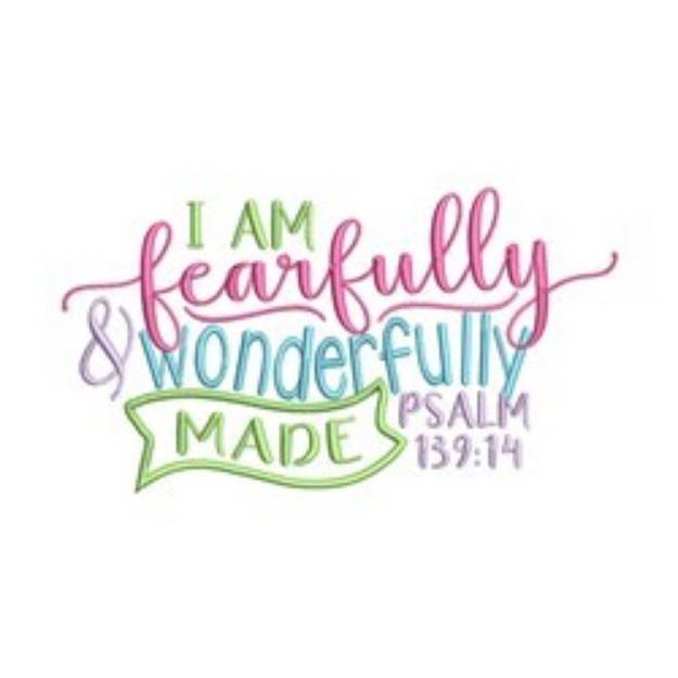 Picture of Fearfully and Wonderfully Machine Embroidery Design