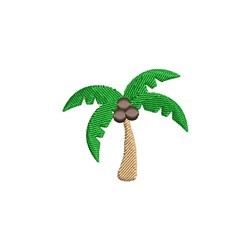 Mini Palm Tree Machine Embroidery Design