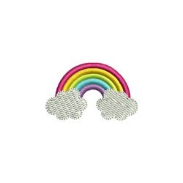 Picture of Mini Rainbow Machine Embroidery Design