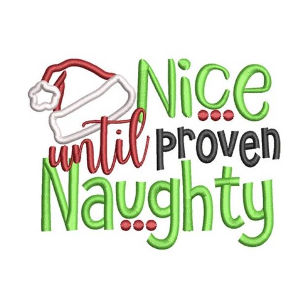 Picture of Proven Naughty Machine Embroidery Design