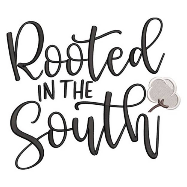 Picture of Rooted in the South Machine Embroidery Design