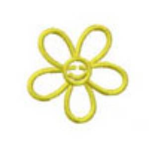 Picture of Smiley Flower Machine Embroidery Design