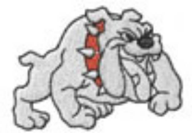Picture of Spike the Dog Machine Embroidery Design