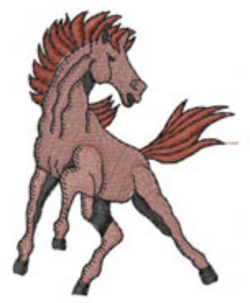 Picture of MUSTANG Machine Embroidery Design