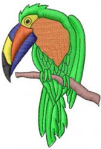 Picture of TOUCAN Machine Embroidery Design