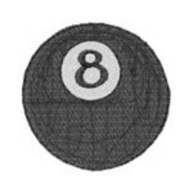 Picture of 8-BALL Machine Embroidery Design
