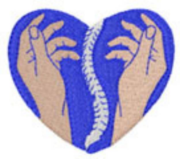 Picture of Chiropractor Machine Embroidery Design