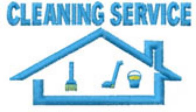 Picture of Cleaning Service Machine Embroidery Design