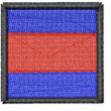 Picture of NAVY FLAG 3 Machine Embroidery Design