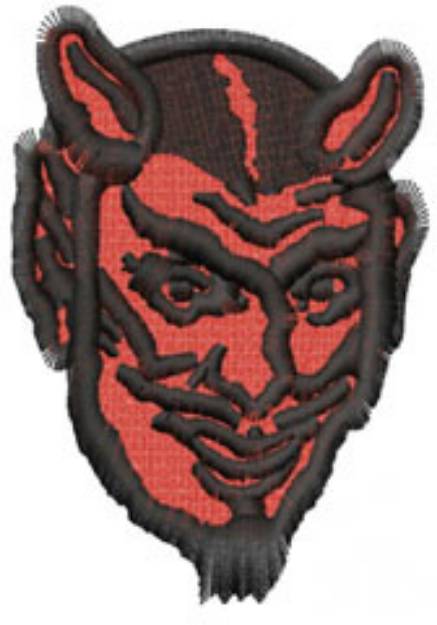 Picture of DEVIL HEAD Machine Embroidery Design