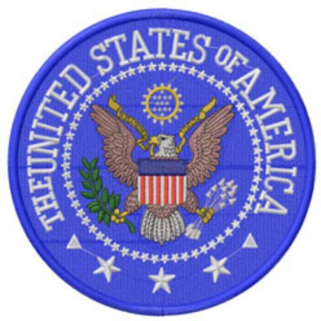 Picture of USA SEAL Machine Embroidery Design