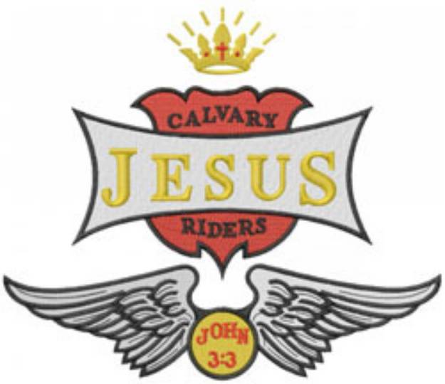 Picture of CALVARY RIDERS Machine Embroidery Design