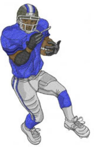 Picture of FOOTBALL PLAYER Machine Embroidery Design