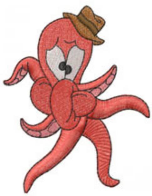 Picture of KNOTED OCTOPUS Machine Embroidery Design