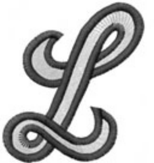 Picture of L Machine Embroidery Design