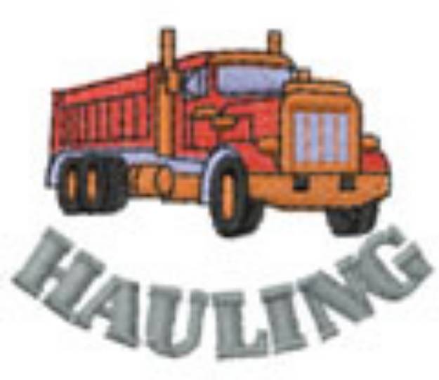 Picture of HAULING EMBLEM Machine Embroidery Design