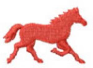 Picture of PRANCING HORSE Machine Embroidery Design