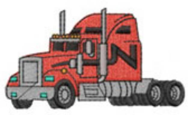 Picture of KENWORTH TRACTOR Machine Embroidery Design