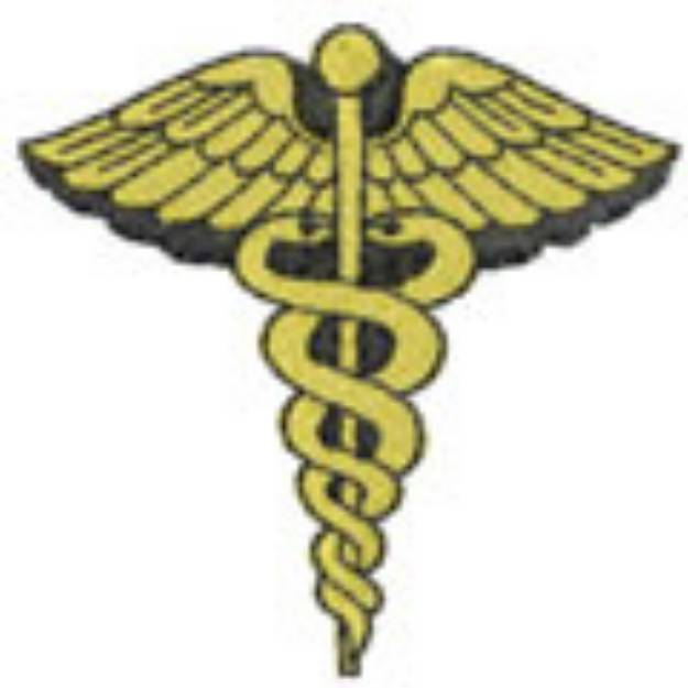 Picture of MEDICAL LOGO Machine Embroidery Design