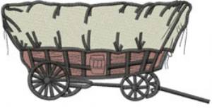 Picture of COVERED WAGON Machine Embroidery Design