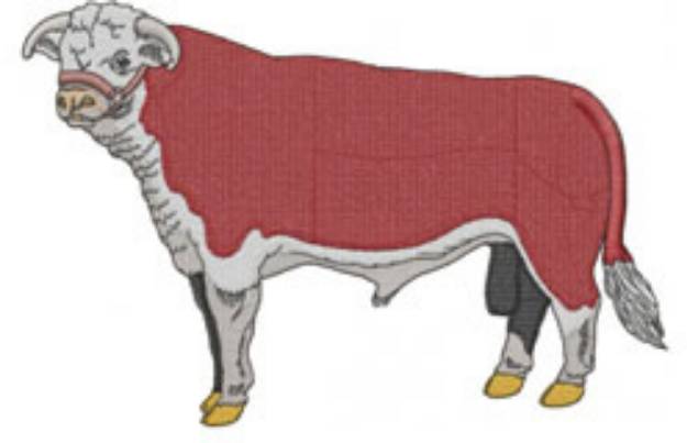 Picture of HERE BULL Machine Embroidery Design