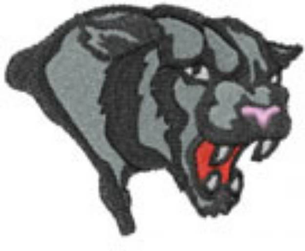 Picture of BLACK PANTHER Machine Embroidery Design