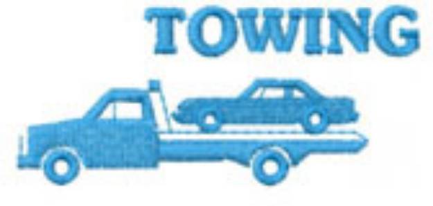 Picture of TOWING Machine Embroidery Design