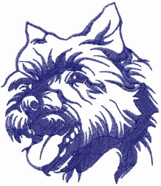 Picture of Terrier3 Machine Embroidery Design